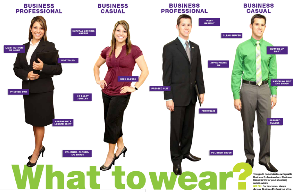 what to wear first day of work business casual